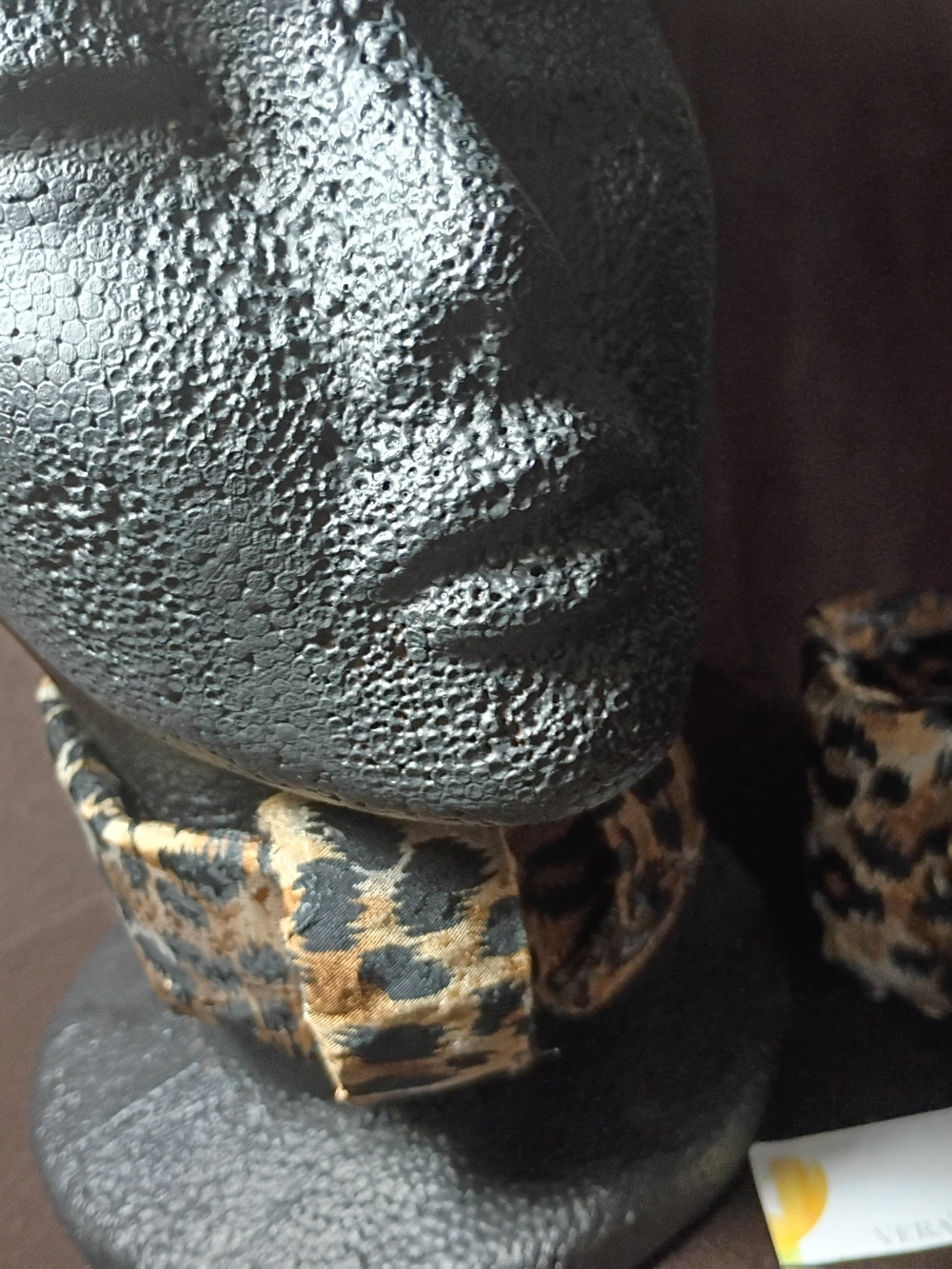 A Big Tiger Earring and Neckless Set
